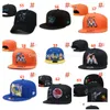 Casquettes de balle Snapbacks de qualité supérieure Chapeaux ajustés Broderie Football Baskball Visières Coton Lettre Mesh Flex Bonnets Chapeau Plat Hip Hop Spo