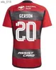 Voetbalshirts 2023/24 Flamengo Jersey 2024 E. RIBEIRO THIAGO MAIA MATHEUZINHO Voetbalshirt Heren GABI ARRASCAETA DAVID LUIZ B.HENRIQUE thuisvoetbalshirtH240307