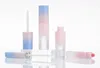 Lege Lipgloss Buis Roze Blauw Gradiënt Lip Glazuur Buis DIY Lippenstift Cosmetische Verpakking Container 50 stuksslot 7735178