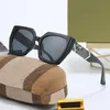 Heren zonnebrillen Designer zonnebril Modetrend Zonglas Gestreept ontwerp Goggle Adumbral 5 kleuren Zomerreizen Strandbrillen UV400