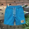 Herenshorts designer Designer 2024 Dames Zomer Nieuwe High End G Familie Jacquard Oude Bloem Mode Paar Mannen En Hetzelfde 55e FC102 H6PQ1