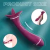 Hip Vibrerende Stok Tong Vrouwelijke Likken Masturbatie Apparaat Plagen Adult Sex Toys Producten Vibrators Voor Vrouwen 231129