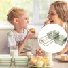Dinnerware Sets Veggie Tray Snack Plate Serving Plates Cafeteria Household Sectioned Home Divided Multi-grid Storage Child
