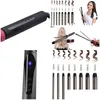 Curling Irons Professional Hair Curler Rotating Iron Wand med Tourmaline Ceramic Anti Salding Insated Tip Waver Maker Styling Tool D otxto