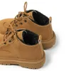 Детские кожаные ботинки, осень-зима 2024, детская мягкая нескользящая резиновая подошва, теплая повседневная обувь до щиколотки для мальчиков и девочек
