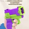 Gun Toys Bande de caoutchouc pistolet jouet 3D imprimé pistolet Cub radis jouet couteau enfants soulagement du stress jouet cadeau de noël décompression garçons cadeau d'anniversaire YQ240307