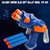 Gun Toys Doux EVA balle jouet pistolet pour enfants Dart costume enfants balle fléchettes jouet vue ensemble enfants jouets éducatifs pistolets couleur aléatoire YQ240307