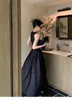 Klassiker Frauen Kleider Maix Langes Kleid Bodycon Casual Ärmel Oansatz Slinky Mode Party Sommer Kleid Vestidos GW1