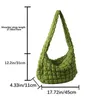 Shoulder Bags Lattice Pattern Women Handbags Large Capacity Ladies Tote Casual Fashion Simple Nylon Quilted Elegant For Weekend Vacation