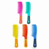 Portable hair comb for women's household use Anti static Long Hair Shun Hair Massage Comb Clinker colored plastic comb