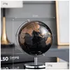 Decorative Objects & Figurines Retro World Globe Decoration Terrestrial Map Modern Home Decor Geography Education Office Desk Accessor Dh2F9