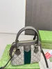 Tas met enkel handvat Designer damestas met één schouder, luxe klassieke portemonnee met presbyopie