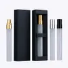 Wholesale10ml Frost Perfume Bottle With boutique packaging box Cosmetic Atomizer Spray Bottles Sample 240229