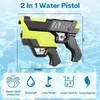 Gun Toys Parent-Child Glock Water Gun 2 i 1 Split Double Summer Battle Shooting Water Pistol Toys Boys Girls Beach Water Game Pool Game