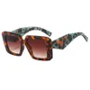 PPDDA PR 23YS lunettes de soleil designer de luxe lunettes de soleil tortue marron foncé