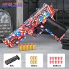 Gun Toys M1911 Colt Toy Gun Pistol Soft Bullet Shell القذف مدورة قاذفة Airsoft Air Gun للأطفال الكبار الذين يطلقون النار على الألعاب YQ240307