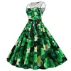 Casual Dresses Women Vintage Cocktail 2024 Tea Party Dress Wedding Guest Summery