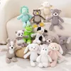 38 cm belle bébé plus lisse animaux en peluche jouets longue jambe éléphant ours lapin vache doux dessin animé peluches confort jouet décor à la maison enfants cadeau 12 styles 240307