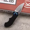 Alta qualità H0022 Coltello pieghevole Flipper di alta qualità CPM-20CV Lama Stone Wash in fibra di carbonio con manico in acciaio inossidabile Cuscinetto a sfere Coltelli tascabili EDC