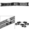 Watch Bands Pear ceramic watch chain 22mm 24mm black ceramic strap glossy and matting bracelet for AR1451281t