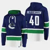 Vancouver''canucks''hoodie 53 Horvat 40 Pettersson 35 Deo 6 Boeser Custom Hockey Jerseys Men Women Youth
