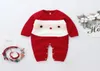 Jumpsuits Baby Rompers Christmas Born Boys Girls Costumes Cartoon Sticked Children039s Overge en bit Spädbarn barn outfits4687706