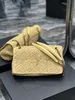 10A Niki Top Quality Designer Bag Compiled Lafite Grass Combination Leather Flow Bag Women Grass Bag Luxury Shoulder Straddle Chain Bag Positiv och negativ användning