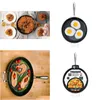 Camp Kitchen Non -Stick 14 tum stekpanna Familj Size Open PNIELET Drop Delivery Sports Outdoors Camping Vandring och camping Dhizf