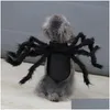 Kat Kostuums Halloween Spider Voor Hond Huisdier Party Supply Cosplay Kleine Middelgrote Honden En S 220923 Drop Delivery Dhrwc