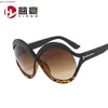 2023 T-shaped large frame cross personalized UV resistant sunglasses ins for outdoor driving sun protection sunglasses