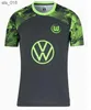 Camisas de futebol VfL Wolfsburg camisas de futebol 2024 WIND GINZEK STEFFEN homens crianças kits casa MBABU BROOKS LACROIX WEGHORST uniforme camisas de futebolH240307