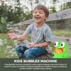 Gry nowatorskie zabawki do kąpieli Bubble Bubble Maszyna Automatyczna Bubble Bubble Blower odpowiednia do dzieci w pomieszczeniach i na świeżym powietrzu gry w ogrodzie urodzinowe Q240307