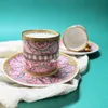 Klassisches Royal Bone China Teetassen-Untertassen-Set, 160 ml, hochwertiges Porzellan, Kaffee-British Afternoon Teacup Drop 240301