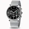 CRRJU 2266 Quartz hommes montre vente décontracté personnalité montres mode populaire étudiant Date précise montres 289o