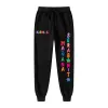 Pants Unisex trendy new Karol G printed sports jogging pants for couples hiphop street hot selling comfortable sports casual pants