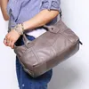 Borsa a tracolla da donna 2023 borsa a mano in morbida pelle di nuova moda strato superiore in pelle bovina borsa da donna in pelle fatta a mano moda casual