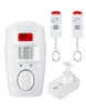 Alarm Systems 2 Remote Controller Wireless Home Security PIR Alert Infrared Sensor System Antitheft Motion Detector 105DB Siren8051254