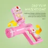 Игрушечный пистолет, полностью автоматический забавный водяной пистолет, светящаяся игрушка, детская летняя вечеринка, электрический водяной пистолет, хлопковые уличные игрушки для мальчиков и девочек, детские подарки