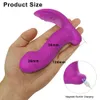 Trådlös fjärrkontroll Dildo Clitoris Stimulator Wearable Finger Wiggling Vibrator Female Sex Toys Shop for Women Par Adult 240227