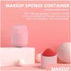 Storage Boxes Bins Sponge Holder Makeup Case Cosmetics Drying Containersponges Blender Box Sile Beauty Holders Drop Delivery Home Gard Otj2O
