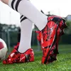 Crianças sapatos de futebol fgtf botas de futebol profissional chuteiras grama treinamento esporte calçados meninos ao ar livre futsal soocer 2839 240228