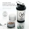 3 camadas shaker garrafa de proteína em pó copo de mistura 500ml garrafa de água portátil de grande capacidade ginásio musculação esportes garrafa 240306