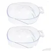 Nail Gel 2 Pcs Polishing Manicure Hand Care Soaking Bowl Removing Container Drop Delivery Dhkb4