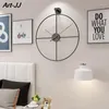 Wall Clocks Nordic Luxury Clock Modern Simple Living Room Bedroom Decor Restaurant El Indoor Retro Watch