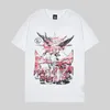 Mężczyźni Niebo Cool Street Tee Women Summer Hip Hop Większy swobodny krótki rękaw T -koszulka 24ss