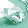 Vendita calda regalo per bambini cuffie con orecchie di gatto carino cuffie da gioco auricolare wireless cuffie STN28 con orecchie di gatto