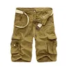 Shorts masculinos Mens Militar Carga Shorts Brand New Exército Camuflagem Tactical Shorts Homens Algodão Solto Trabalho Casual Calças Curtas Plus Size 210322 240307