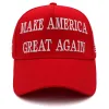 Trump Activiteit Feesthoeden Katoenborduurwerk Basebal Cap Trump 45-47th Make America Great Again Sporthoed