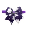 Vêtements pour chiens 10 pièces Halloween noeud papillon avec accessoires strass noeuds papillons réglables cravates de chat pour petites fournitures