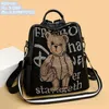 Intere borse a tracolla da donna 2 stili dolce e carino borsa a tracolla con paillettes cartone animato splendidamente borchiato zaino alla moda multifu263P